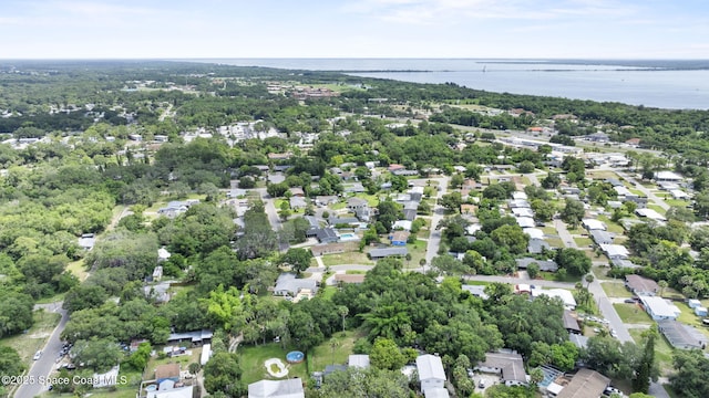 2009 Vaughn St, Titusville, FL 32796 - aerial view of property and surrounding area with a large body of water
