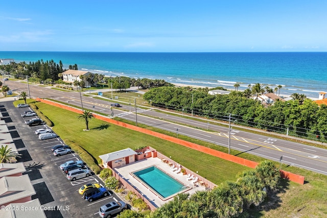 712 Sea Palm Ln, Satellite Beach, FL 32937 - aerial view of a large body of water and a pool