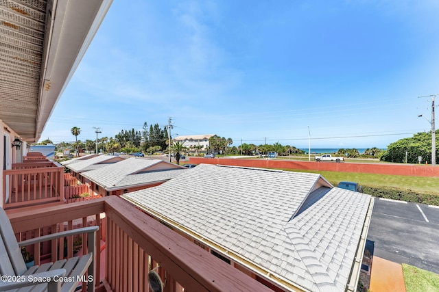 712 Sea Palm Ln, Satellite Beach, FL 32937 - wooden terrace with a yard