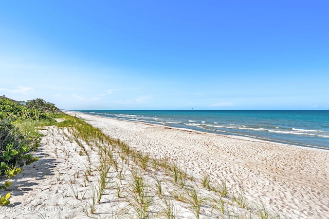 712 Sea Palm Ln, Satellite Beach, FL 32937 - water view featuring local beach