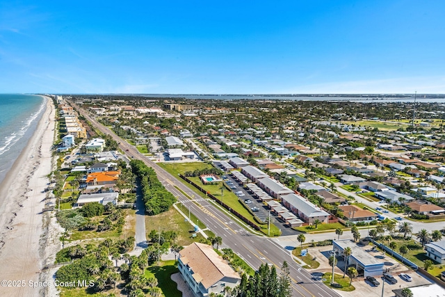 712 Sea Palm Ln, Satellite Beach, FL 32937 - aerial view of property's location with unending shoreline