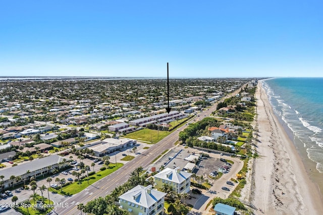 712 Sea Palm Ln, Satellite Beach, FL 32937 - bird's eye view of unending shoreline
