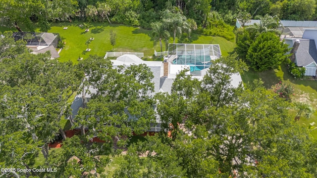 2123 Royal Oaks Dr, Rockledge, FL 32955 - drone / aerial view of a tree filled landscape