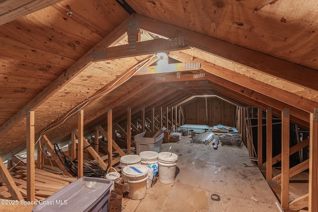 2123 Royal Oaks Dr, Rockledge, FL 32955 - view of unfinished attic