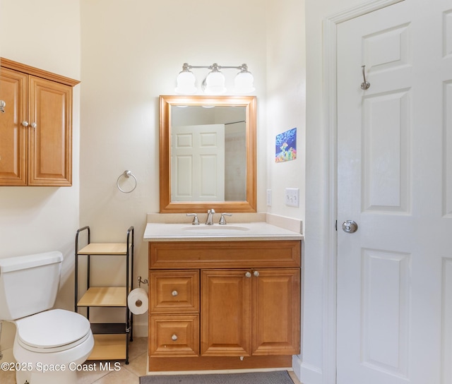 2123 Royal Oaks Dr, Rockledge, FL 32955 - bathroom featuring tile patterned flooring and vanity