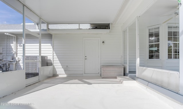 2123 Royal Oaks Dr, Rockledge, FL 32955 - view of unfurnished sunroom