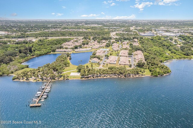 112 Plover Ln Unit 6-33, Rockledge, FL 32955 - drone / aerial view of a nearby body of water