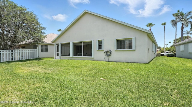 7927 Citrus Creek Dr, Melbourne, FL 32940 - back of house featuring stucco siding