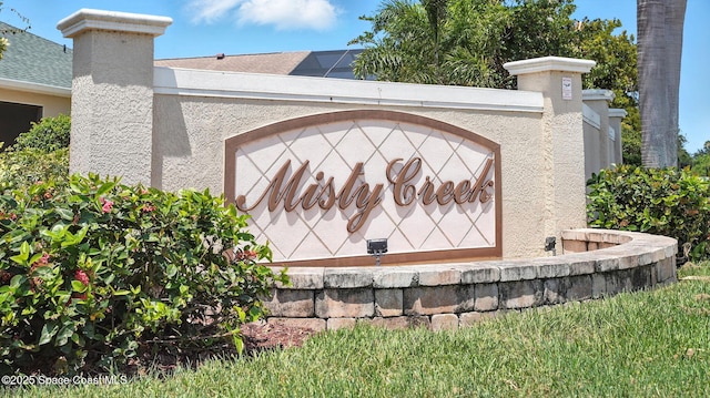 7927 Citrus Creek Dr, Melbourne, FL 32940 - view of community sign