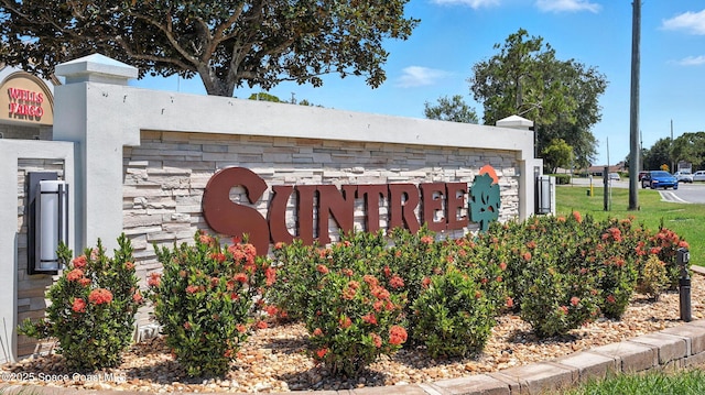 7927 Citrus Creek Dr, Melbourne, FL 32940 - view of community sign