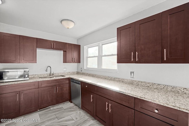 1638 Riviera Dr NE, Palm Bay, FL 32905 - kitchen with appliances with stainless steel finishes and light stone countertops