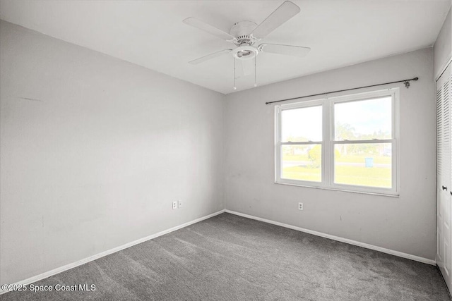 1638 Riviera Dr NE, Palm Bay, FL 32905 - unfurnished room featuring ceiling fan and carpet