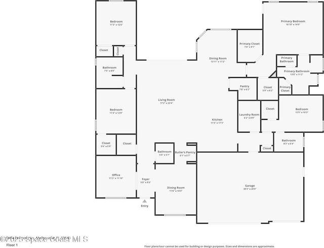 7684 Poulicny Ln, Melbourne, FL 32940 - view of property floor plan