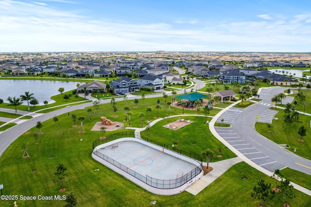 7684 Poulicny Ln, Melbourne, FL 32940 - aerial perspective of suburban area featuring a large body of water