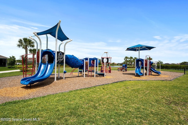 7684 Poulicny Ln, Melbourne, FL 32940 - community playground with a yard