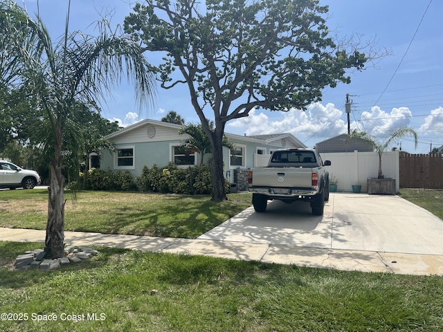 449 Amity Ave, Cocoa, FL 32927 - view of ranch-style home