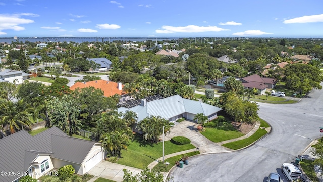 3090 Rio Pino S, Indialantic, FL 32903 - aerial perspective of suburban area featuring a nearby body of water