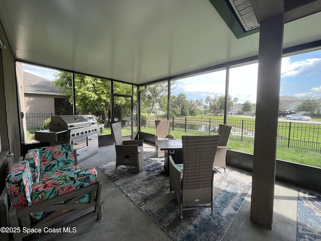 1015 Swiss Pointe Ln, Rockledge, FL 32955 - view of sunroom / solarium