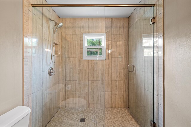 4685 Lee St, Cocoa, FL 32926 - bathroom featuring toilet and a shower stall