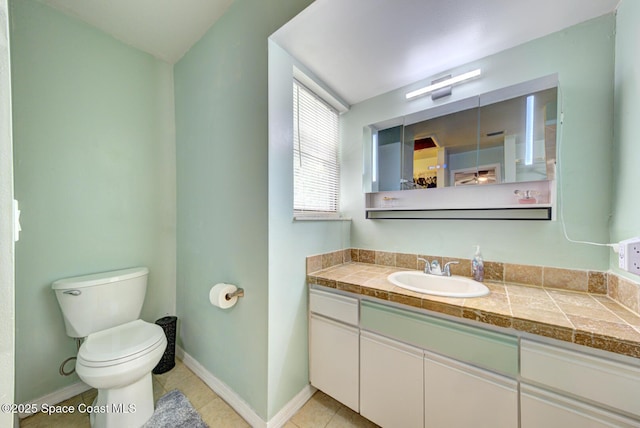 2169 Wagonwheel Ave SE, Palm Bay, FL 32909 - bathroom featuring vanity and tile patterned flooring