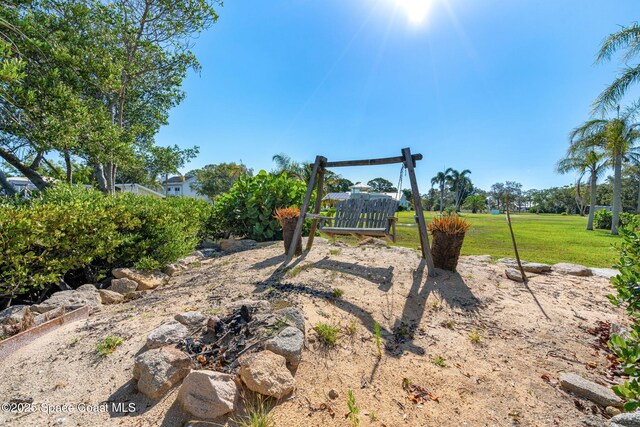2945 Newfound Harbor Dr, Merritt Island, FL 32952 - view of green lawn