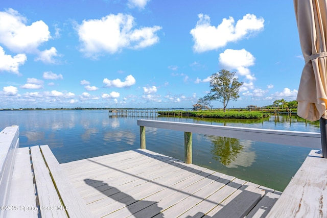 2945 Newfound Harbor Dr, Merritt Island, FL 32952 - dock featuring a water view