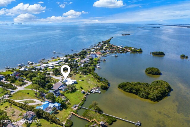 2945 Newfound Harbor Dr, Merritt Island, FL 32952 - aerial view of a large body of water