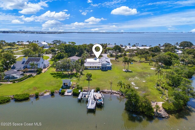 2945 Newfound Harbor Dr, Merritt Island, FL 32952 - aerial view of a nearby body of water