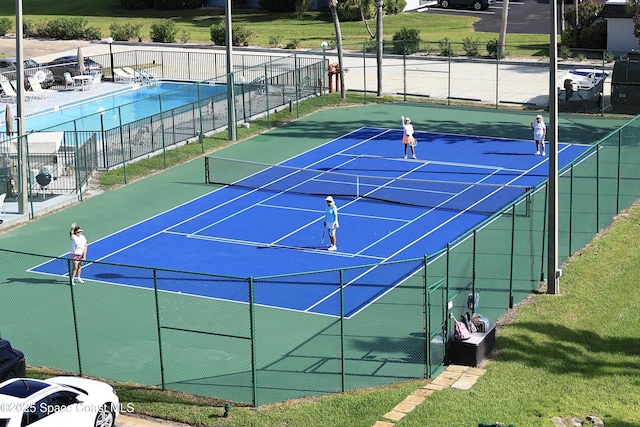 3609 S Banana River Blvd Unit C511, Cocoa Beach, FL 32931 - view of tennis court