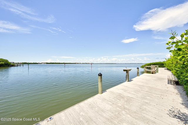 3609 S Banana River Blvd Unit C511, Cocoa Beach, FL 32931 - dock featuring a water view