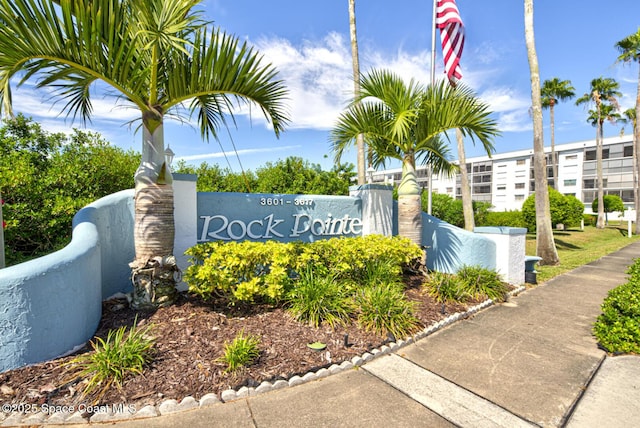 3609 S Banana River Blvd Unit C511, Cocoa Beach, FL 32931 - view of community sign