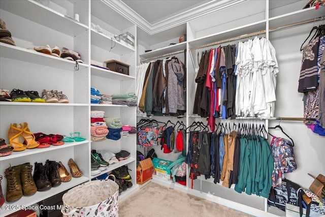 922 Raleigh Rd SE, Palm Bay, FL 32909 - spacious closet featuring carpet floors