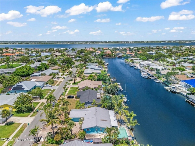 443 Aruba Ct, Satellite Beach, FL 32937 - aerial view of residential area with a large body of water