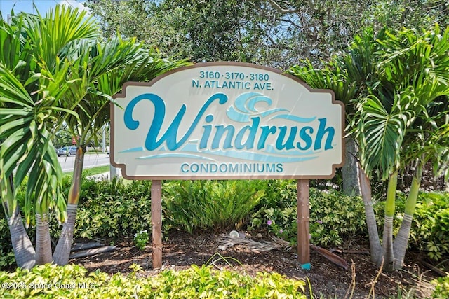3170 N Atlantic Ave Unit 412, Cocoa Beach, FL 32931 - view of community / neighborhood sign