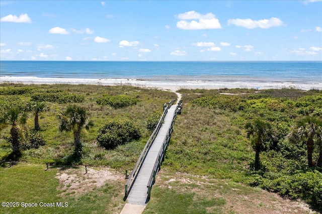 3170 N Atlantic Ave Unit 412, Cocoa Beach, FL 32931 - water view with local beach
