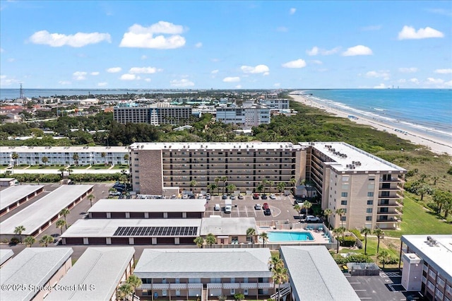 3170 N Atlantic Ave Unit 412, Cocoa Beach, FL 32931 - aerial view of expansive beach and apartment complex