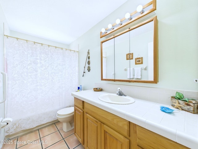 3200 Grant Rd, Grant-Valkaria, FL 32949 - full bathroom with vanity and tile patterned flooring
