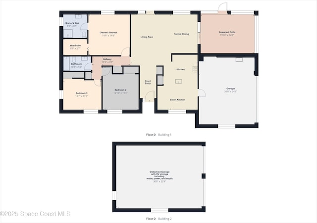 3200 Grant Rd, Grant-Valkaria, FL 32949 - view of floor plan / room layout