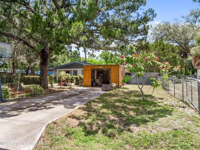 1714 Blanche Ave, Melbourne, FL 32934 - view of yard with driveway