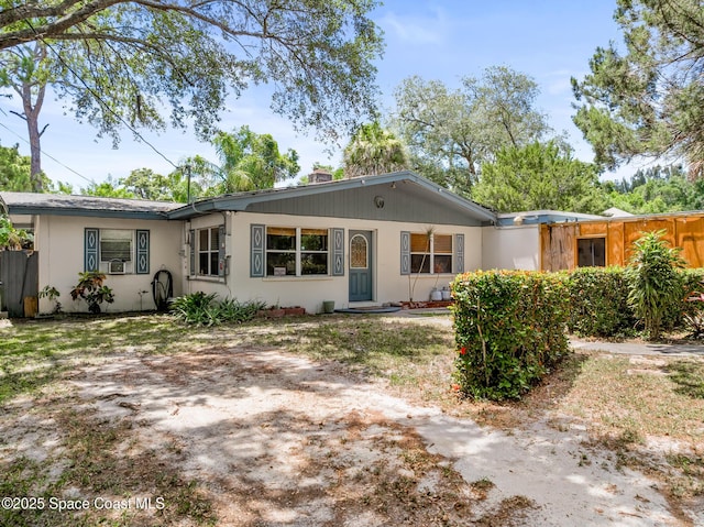 1714 Blanche Ave, Melbourne, FL 32934 - ranch-style house featuring a chimney