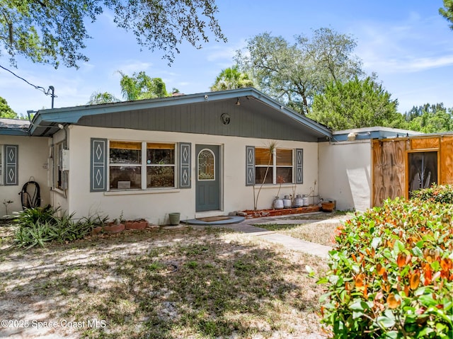 1714 Blanche Ave, Melbourne, FL 32934 - view of front of house with stucco siding