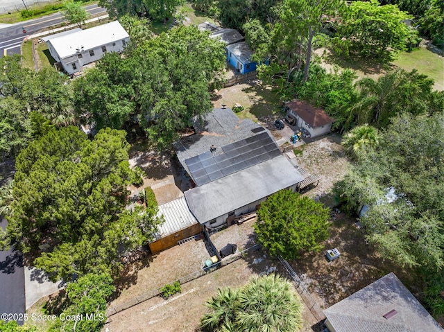 1714 Blanche Ave, Melbourne, FL 32934 - view from above of property featuring a tree filled landscape