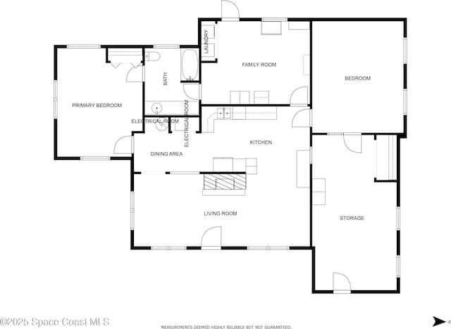 1714 Blanche Ave, Melbourne, FL 32934 - view of room layout