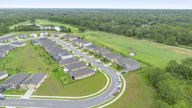 3724 Sandhill Crane Cir, Mims, FL 32754 - aerial view of property and surrounding area featuring a golf club and nearby suburban area