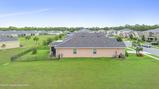 3724 Sandhill Crane Cir, Mims, FL 32754 - rear view of house with a residential view and stucco siding