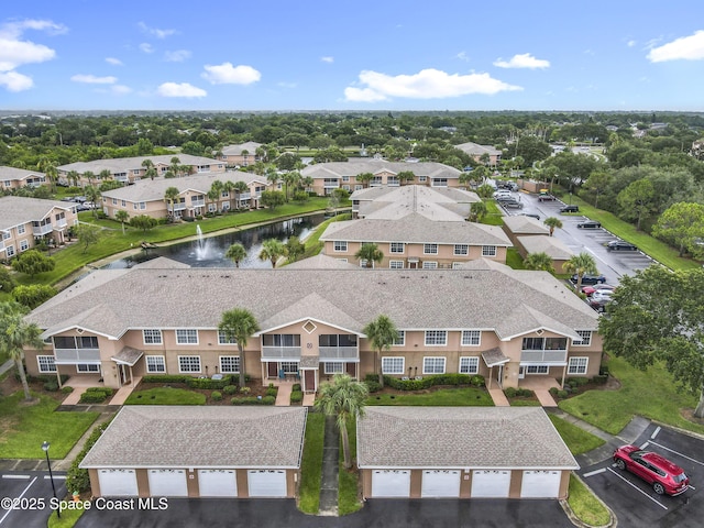 1870 Long Iron Dr Unit 1225, Rockledge, FL 32955 - aerial perspective of suburban area featuring a nearby body of water