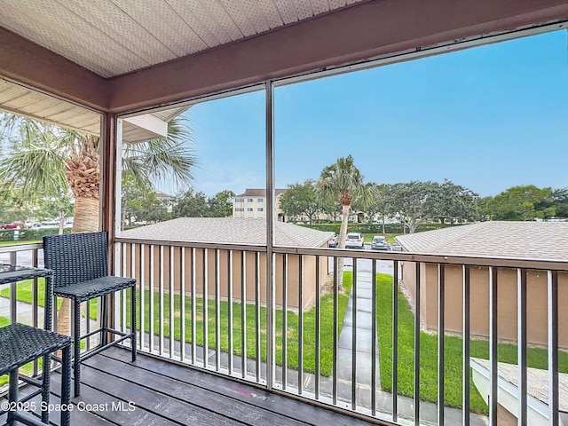 1870 Long Iron Dr Unit 1225, Rockledge, FL 32955 - view of sunroom