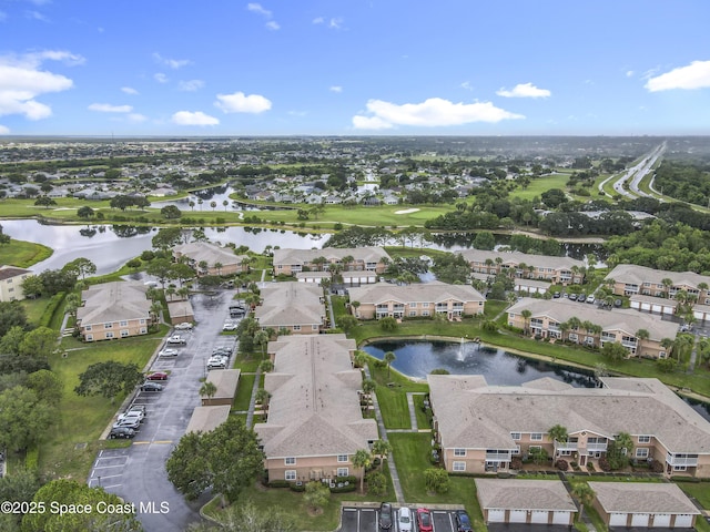 1870 Long Iron Dr Unit 1225, Rockledge, FL 32955 - aerial view of property and surrounding area with a nearby body of water and nearby suburban area