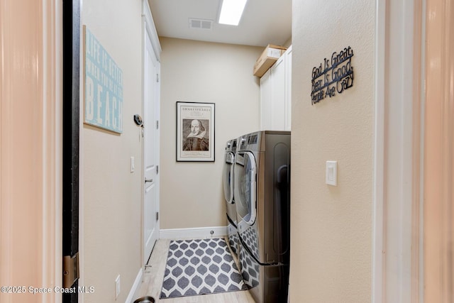105 Azalea Cir, New Smyrna Beach, FL 32168 - washroom with separate washer and dryer and cabinet space