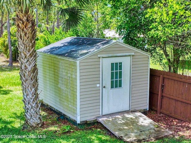 6025 Brabrook Ave, Grant, FL 32949 - view of shed